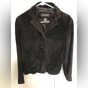Women’s Banana Republic Brown Suede Jacket Size M